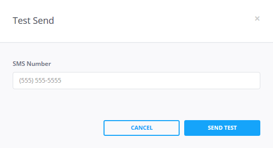 How do I add SMS Messages to Sends?