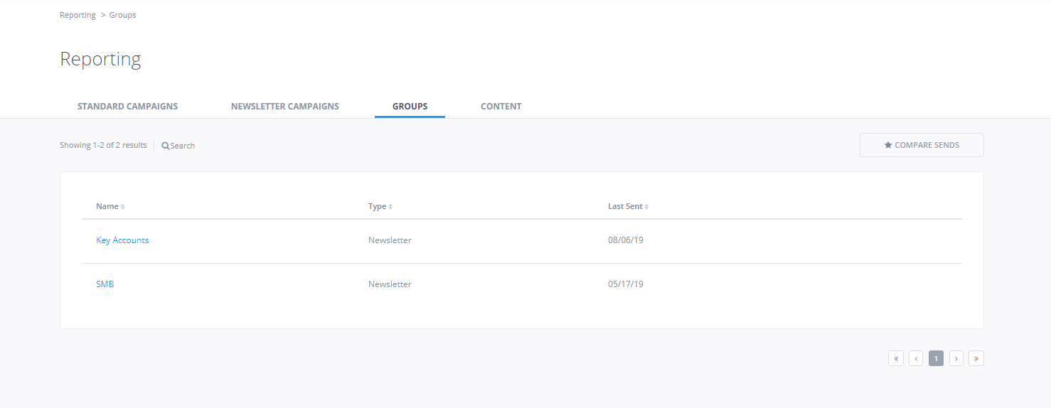 How do I view Groups Reporting?